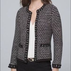 WHBM Sweater, small, knit with jewels